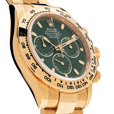 rolex daytona gold grün zifferblatt|Rolex Daytona 116508: Dein Luxusmoment wartet! .